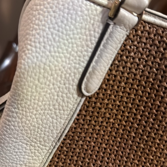 Kate Spade Bag cream and brown. Cross body, pebbled leather - Picture 9 of 9